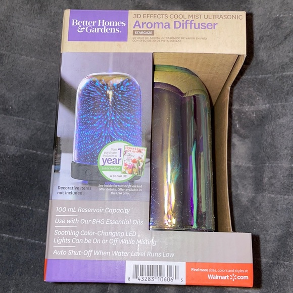 Better Home & Gardens Aroma Diffuser - two essential oils included - Picture 2 of 9